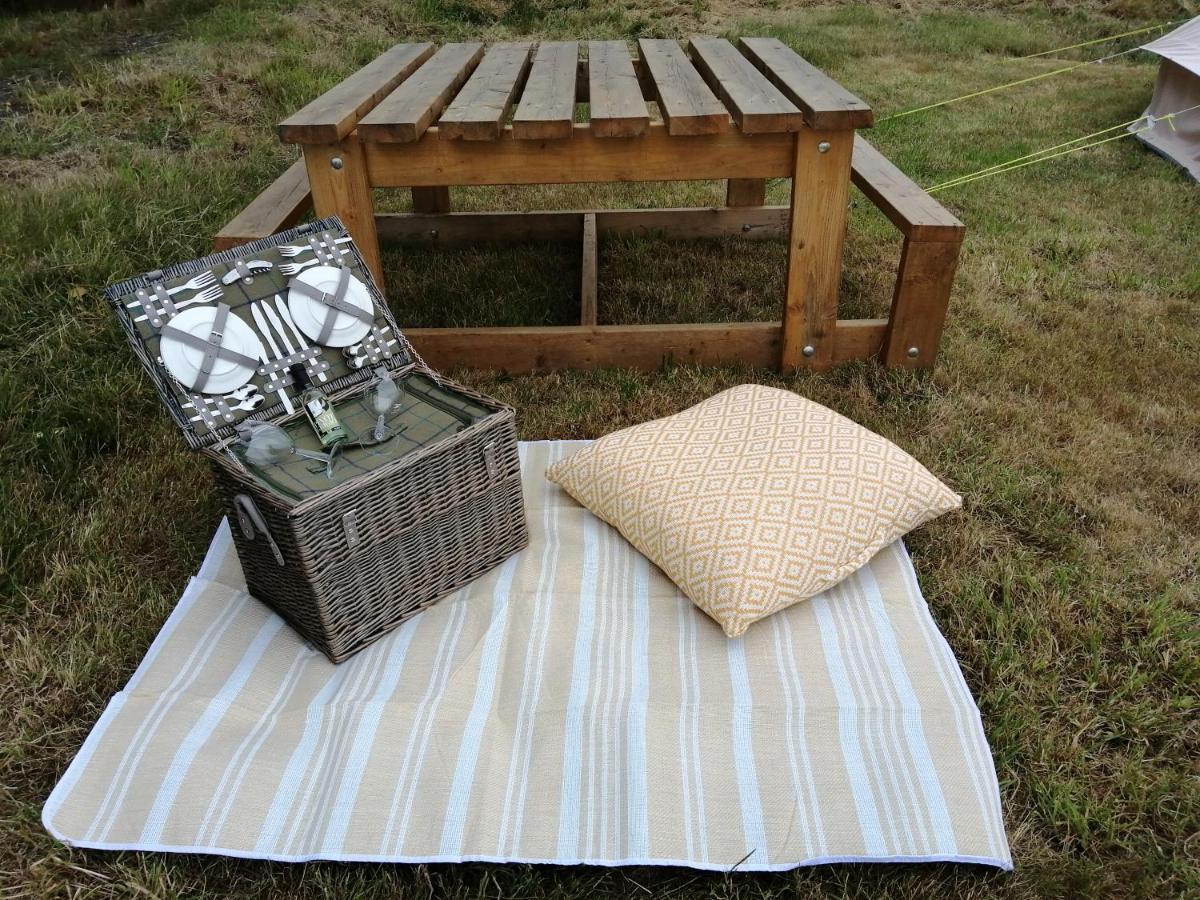 Coed Y Brenin Retreat - Bell Tent Glamping Near Aberaeron Ciliau-Aeron Eksteriør bilde