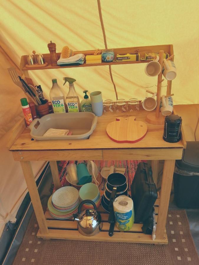 Coed Y Brenin Retreat - Bell Tent Glamping Near Aberaeron Ciliau-Aeron Eksteriør bilde